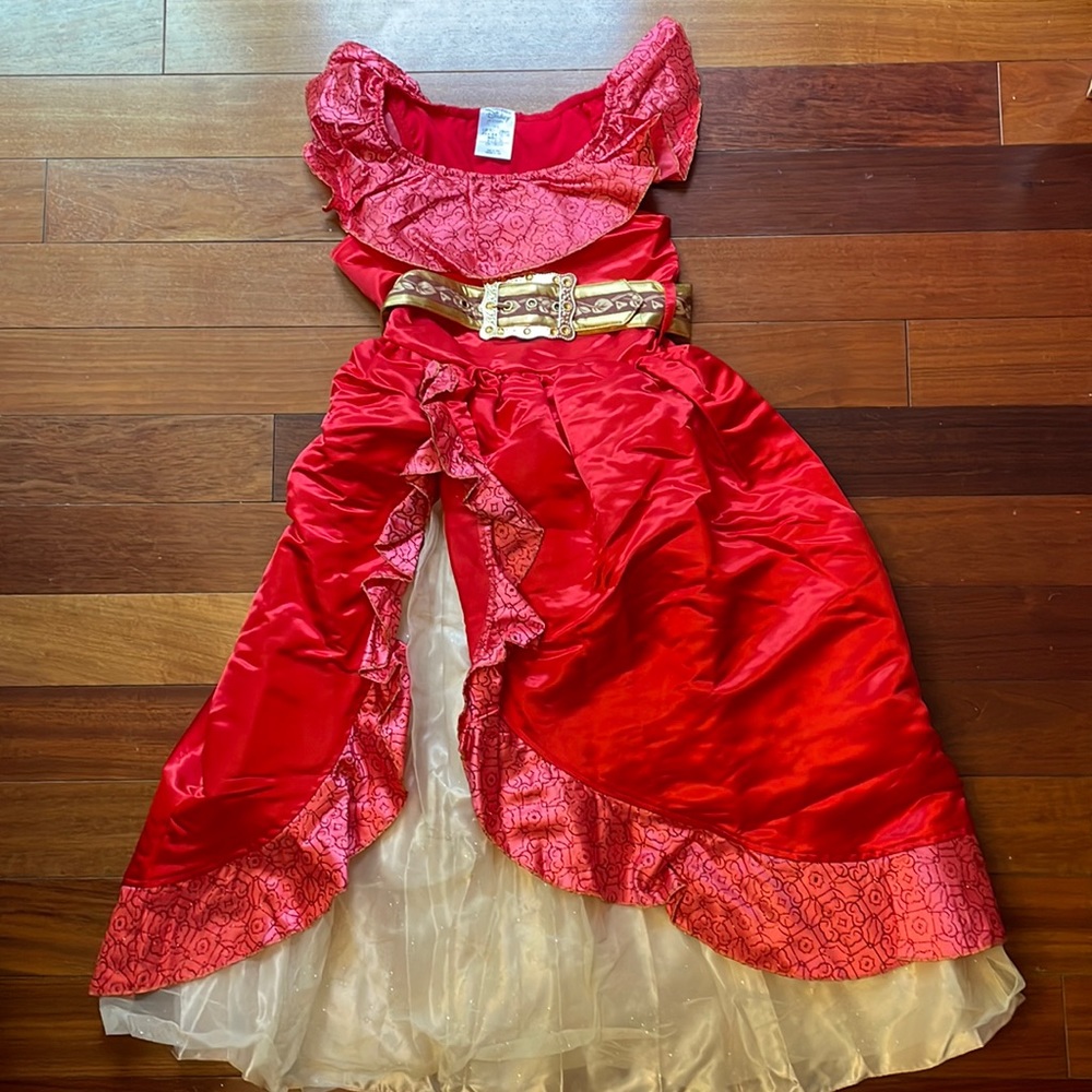 Disney’s Elana of Avalor costume Girls Size 7/8